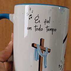 Artes Caneca És Fiel em todo Tempo - Louvor Arquivo Jpg