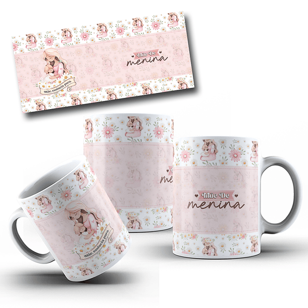 12 Artes para Caneca Dia das Mães Arquivo em Jpg  10