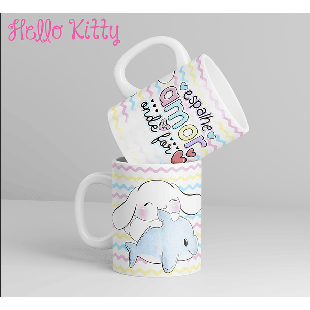 12 Artes para Caneca Hello Kitty Arquivo em Jpg 6