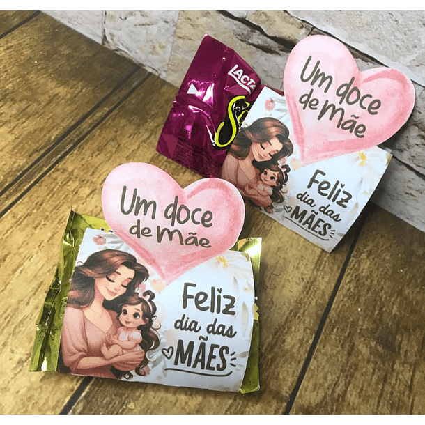 Arquivo de Corte Dia das Mães Mimos em Pdf 3