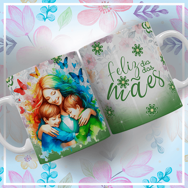 17 Artes para Caneca Dia das Mães Arquivo Editável 17