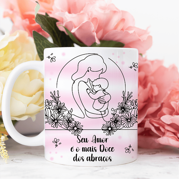 25 Artes para Caneca Dia das Mães em Linhas Arquivo Jpg 13