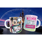 20 Artes para Caneca Amizade Disney Arquivo Editável  17