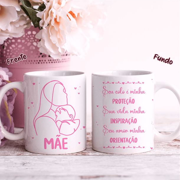 25 Artes para Caneca Dia das Mães em Linhas Arquivo Jpg 16