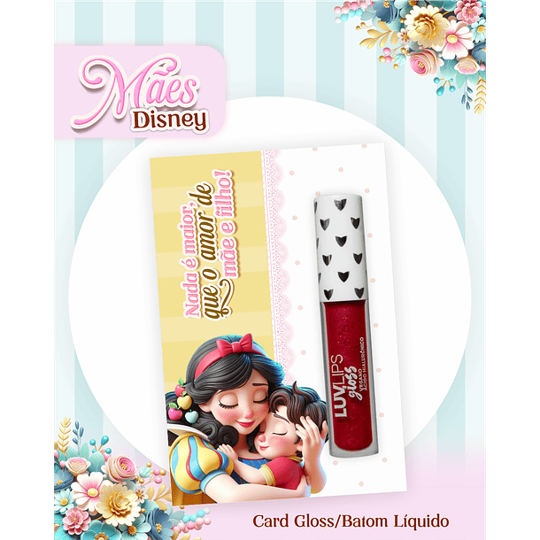 Kit Digital Dia das Mães Princesas da Disney Arquivos em Pdf  23