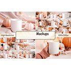 22 Mockups para Caneca Arquivo Editável  1