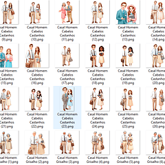 Kit Digital Casal Jw Arquivos em Png  