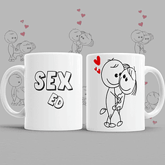 8 Artes para Caneca Kamasutra Chibis Frases Arquivo em Png