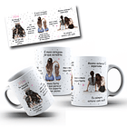 Artes Caneca Se Houver o amanhã em que não estejamos juntos - Mãe e Filha Arquivo Png  1