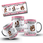 Artes Caneca Se Houver o amanhã em que não estejamos juntos - Filhos e Mães Arquivo Png  4