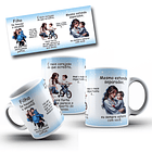 Artes Caneca Se Houver o amanhã em que não estejamos juntos - Filhos e Mães Arquivo Png  7