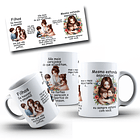 Artes Caneca Se Houver o amanhã em que não estejamos juntos - Filhos e Mães Arquivo Png  8