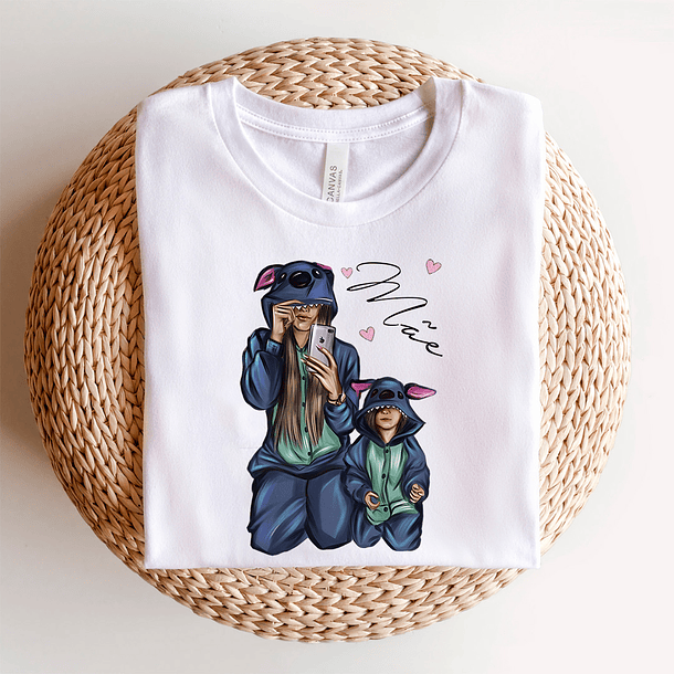 16 Artes para Camisa Mães e Filhos Arquivo em Editável 8