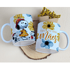 20 Artes para Canecas Snoopy Dia das Mães Arquivo Editável 6