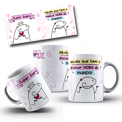 Arte para Caneca Flork Super Sogra  Arquivo em Jpg