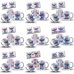 40 Artes para Caneca Stitch Arquivos em Jpg