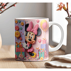 9 Artes para Caneca Aniversário Disney 3d Arquivos em Jpg 4