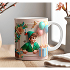 9 Artes para Caneca Aniversário Disney 3d Arquivos em Jpg 7