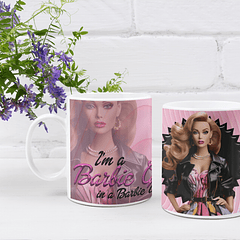 10 Artes Caneca Barbie Arquivos Editável 