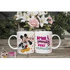 6 Artes Caneca e Camisa Dia dos Namorados Mickey e Minnie Arquivos Editável  3