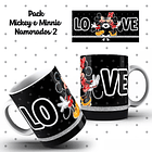10 Artes Caneca Dia dos Namorados Mickey e Minnie Arquivos Editáveis 3