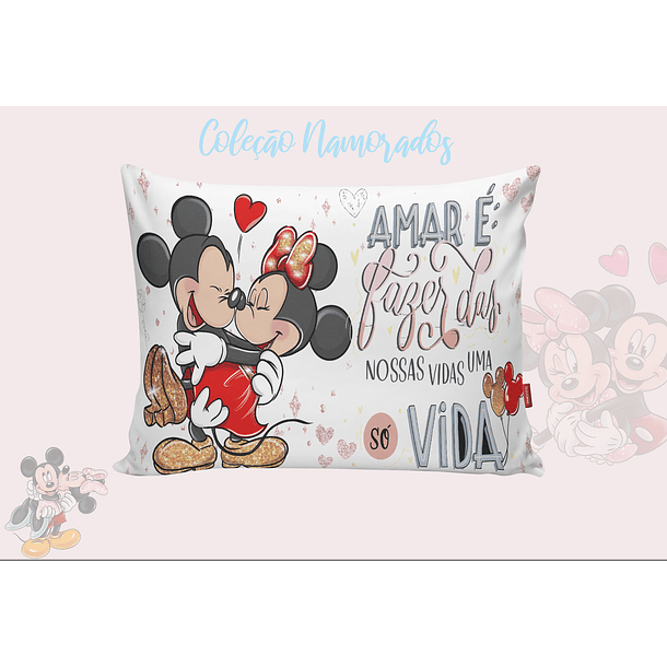 6 Artes Caneca e Camisa Dia dos Namorados Mickey e Minnie Arquivos Editável  9