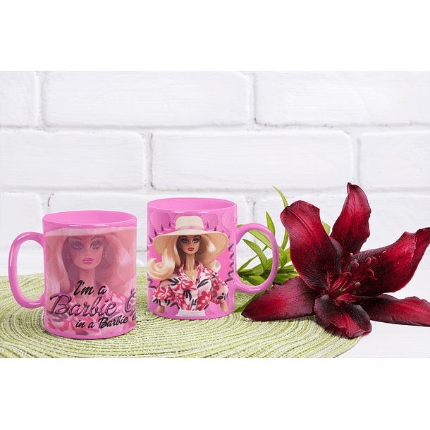 10 Artes Caneca Barbie Arquivos Editável  10