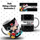 10 Artes Caneca Dia dos Namorados Mickey e Minnie Arquivos Editáveis 8