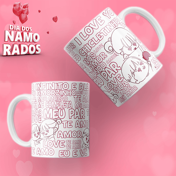 10 Artes Caneca Dia dos Namorados Arquivos em Jpg 10