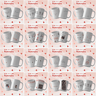 16 Artes Caneca Dia dos Namorados Arquivos Editáveis 2