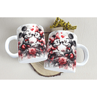 15 Artes Caneca Dia dos Namorados  Mickey e Minnie Arquivos em Jpg 11