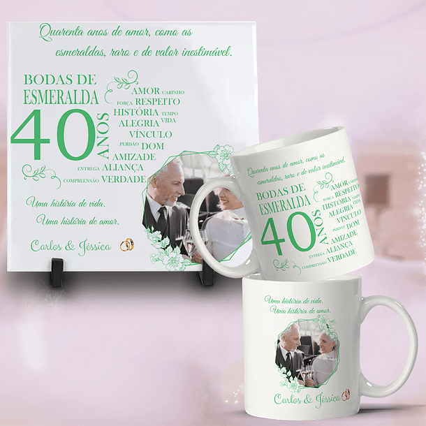 25 Artes Caneca e Azulejo Bodas de Casamento arquivo Editável  11