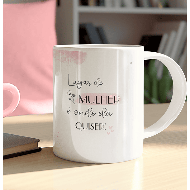 14 Artes para Caneca Dia das Mulheres Arquivo Editável 6