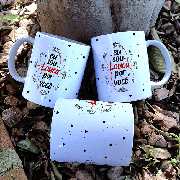 6 Artes para Caneca Dia dos Namorados Flork Minimalista Arquivo Editável 3