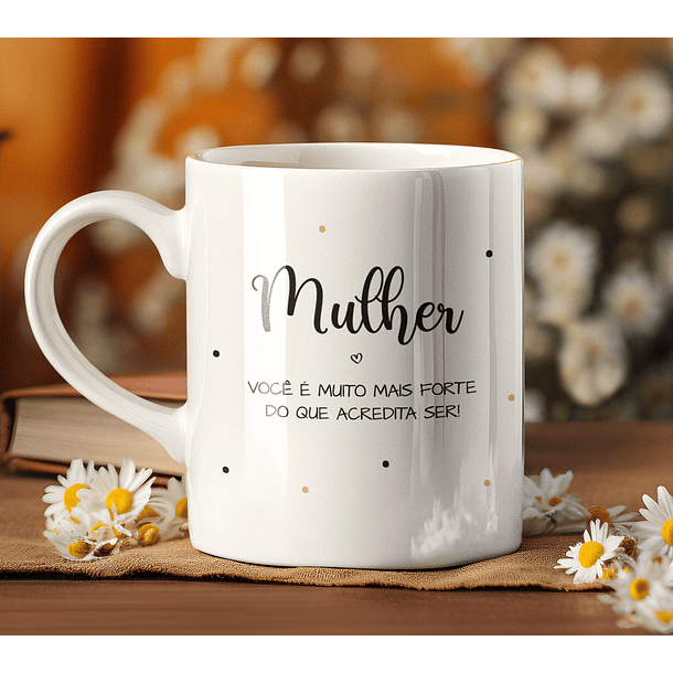 14 Artes para Caneca Dia das Mulheres Arquivo Editável 9