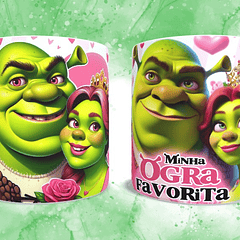 7 Artes para Caneca Fiona Shuerk Dia dos Namorados Arquivo em Jpg