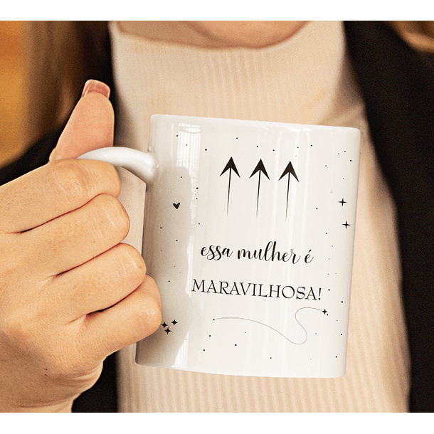 14 Artes para Caneca Dia das Mulheres Arquivo Editável 15