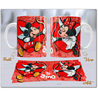 20 Artes para Caneca Dia dos Namorados Mickey e Minnie Arquivo Editável  4