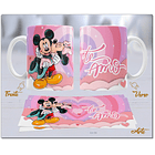 20 Artes para Caneca Dia dos Namorados Mickey e Minnie Arquivo Editável  5