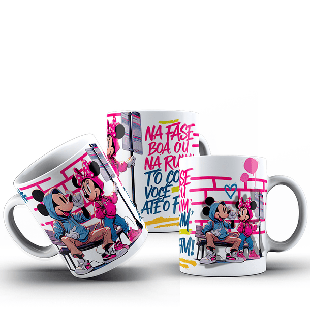 11 Artes para Caneca Mickey e Minnie Dia dos Namorados Arquivo em Jpg 9