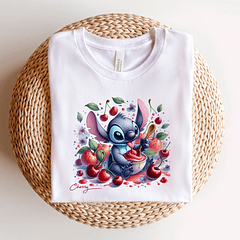 9 Artes para Camisa Stitch Cherry Arquivo Editável 