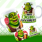 12 Artes para Caneca Dia dos Namorados Shuerk e Fiona Arquivo em Jpg 1