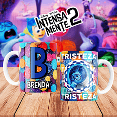 26 Artes para Caneca Divertidamente 2 Alfabeto Arquivo Editável