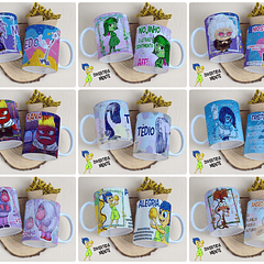 21 Artes para Caneca e Camisa Divertidamente 2 Arquivo Editável