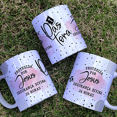 6 Artes para Caneca Pastora Arquivo Editável