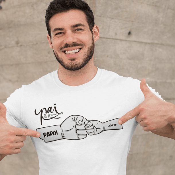 8 Artes para Camisas Mãos Pai Tô contigo Arquivo Editável 3