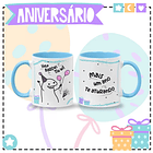 8 Artes para Caneca Aniversário Arquivo em Jpg  7