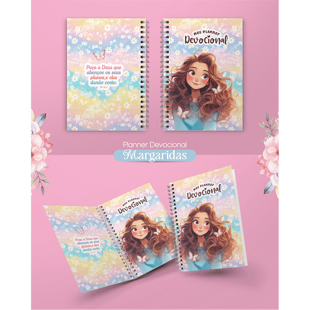 Kit Digital e Arquivo para encadernação Seja Forte e Corajosa em Pdf 11