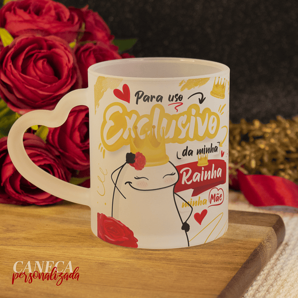 Arte Caneca Para Uso Exclusivo Da Minha Rainha Minha Mãe Arquivo Png