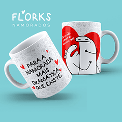 Arte Caneca Para A Namorada Mais Dramática Que Existe Arquivo Png